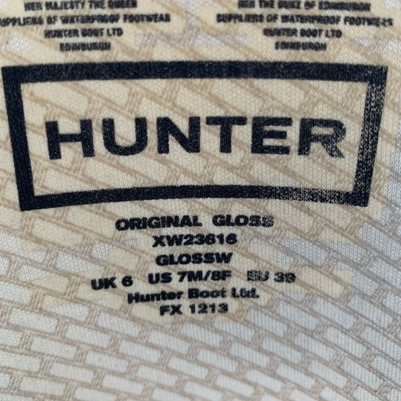 Hunter rain boots - Picture 4 of 4